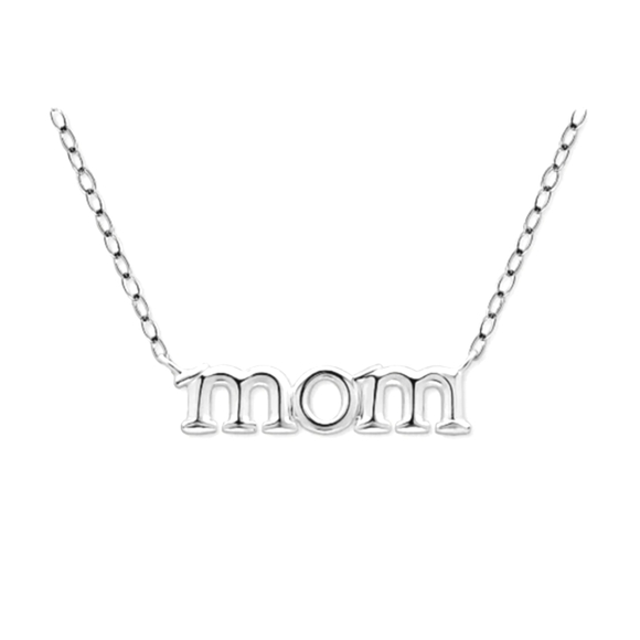 Giani Bernini Jewelry - MOM Pendant Necklace in  Sterling Silver